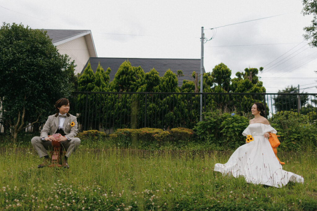 近くの公園で🎠